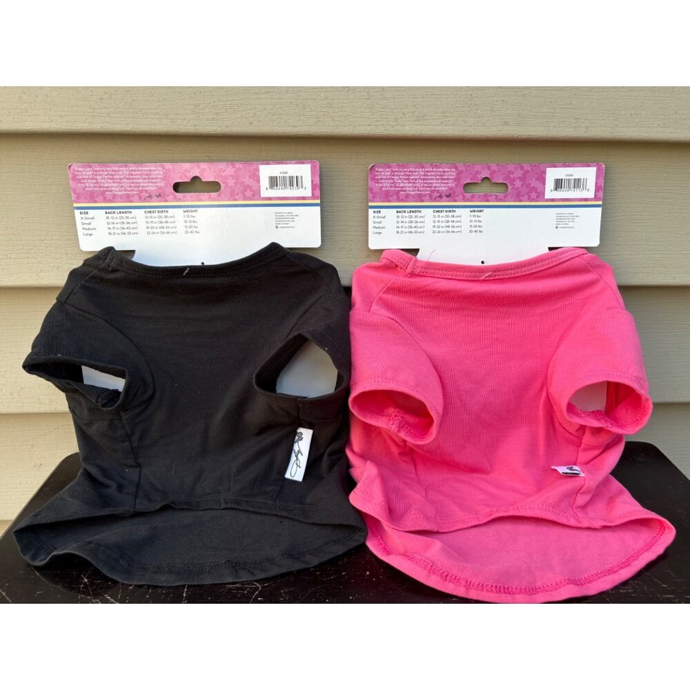 Set of 2 Doggy Dolly Parton Dog T-Shirts Size Small 10-15 Lbs Puppy Costume - Picture 6 of 9